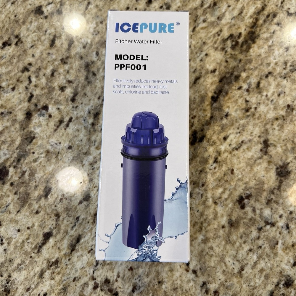 Ice Pure Replacement Pitcher Water Filters Model: PPF001